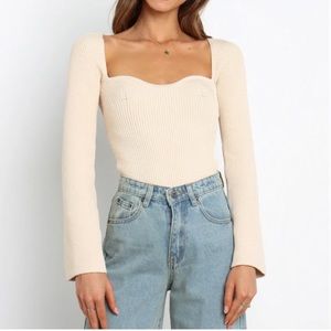 Petal and Pup Knit Sweater Top | Size 2